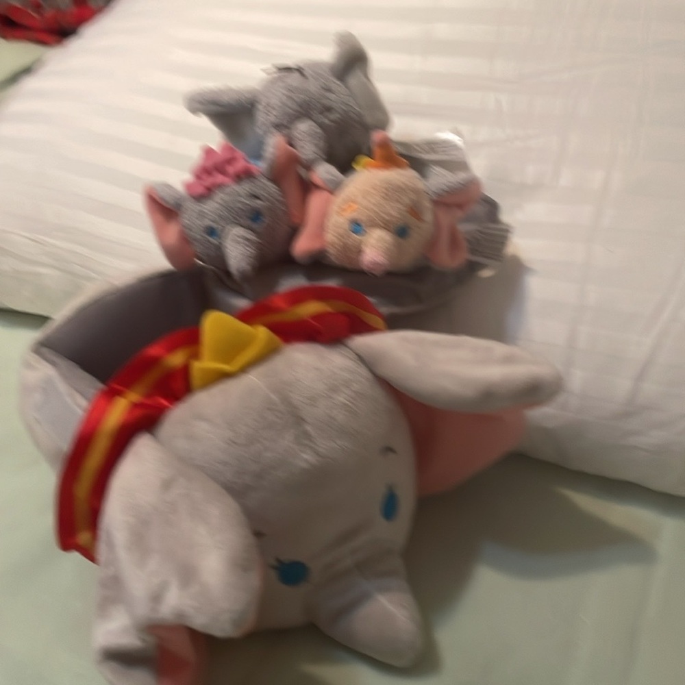 Disney plushies. Total of 10